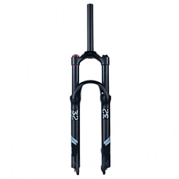 SJHFG Pièces de rechanges Fourche de Suspension Vélo VTT Tube Droit, 26 27, 5 29 Pouces Alliage D'aluminium Amortisseur À Gaz Ultraléger Fourche À Air (Color : 140MM Travel, Size : 26inch)