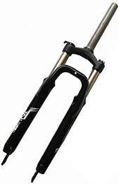 Huolirong Pièces de rechanges Fourche de VTT Fourchette de vélo 26inch Vélo Fork Fork VTT Air Suspension Air Suspension rigide Super Lumière Vélo de montagne Fourchette à fourche pour frein à disques de montagne VTT Contrôle de l