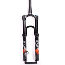 SJLEO Pièces de rechanges Fourche de vélo Fourche VTT Fourche Vélo de Montagne 26 27.5 29 inch VTT Air Suspension Fourche Amortisseurs (Color : D, Size : 26Inch)