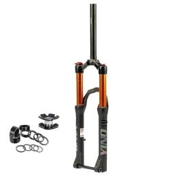 TS TAC-SKY Pièces de rechanges Fourche Pneumatique De Vélo De 24 Pouces, Course De 120mm, Frein À Disque, Fourche À Suspension Pneumatique, Tube De 28.6mm XC AM, Fourche Pneumatique For Vtt, Axe Traversant / dégagement Rapide ( Color