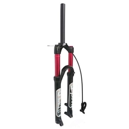 TYXTYX Fourches VTT Fourche VTT de vélo en Alliage de magnésium 26 / 27.5 / 29 Pouces Suspension Tube Droit pivotant 140mm Voyage Air Fourche Amortisseur (Couleur: Noir Verrouillage à Distance, Taille: 29 Pouce