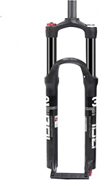 LIUSHENGFUBH Pièces de rechanges Fourche VTT Fourchette à vélos Suspension Vélo Vélo Vélo Vélo MTB Fourchette Carbon Tube de carbone, alliage d'aluminium Amortisseur d'amortisseur pneumatique ( Color : Black , Size : 26 inch )