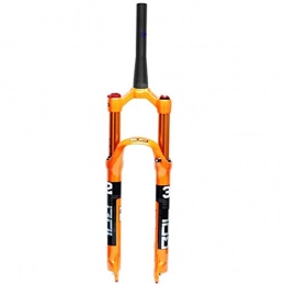 putao Fourches VTT Fourche à suspension ultralégère Vélo VTT Fork Fork 2 27.5 29 Dans l'amortisseur Air Aboor Bicycle Suspension Fourchette droite / Cône Tube Épaule / Télécommande Voie de frein de disque 100mm QR 9mm A