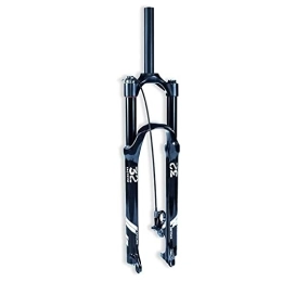 HANHJ Pièces de rechanges HANHJ Alliage D'aluminium Fourche Avant VTT 26 / 27, 5 / 29 Pouces, Amortisseur De Vélo 1-1 / 8' Fourche VTT Frein À Disque Déplacement De 140mm, Straight Remote Lockout-29in