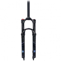 HaushaltKuche Pièces de rechanges HaushaltKuche Fourche de Vélo 26 / 7.5 / 29"MTB Suspension de vélo Fourchette 1-1 / 8 '' 120mm Vélo de Voyage Fourchette de vélos Droite Forks en Aluminium Ultra-léger (Color : 26 Black)