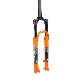 HIOD Pièces de rechanges HIOD Vélo Fourchette Fourches de Vélo-Vélo de Montagne Absorption des Chocs Suspension Épaule Contrôle Fourchette VTT avec Amortissement Rebond Ajustement, Orange-A, 27.5-inch