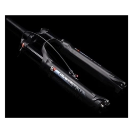 HSQMA Pièces de rechanges HSQMA 26 / 27.5 / 29 Fourche à Suspension VTT Voyage 100 mm Réglage du Rebond de la Fourche à air 1-1 / 2 Tube Conique QR 9 mm Verrouillage Manuel / à Distance (Color : Black Remote, Size : 26'')