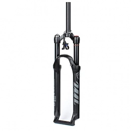 hyywmgx Pièces de rechanges hyywmgx Fourche VTT 26 Pouces 27, 5"29 ER Amortisseur, 1-1 / 8" VTT Télécommande Suspension fourches pneumatiques Voyage 100mm (Tube Droit 26