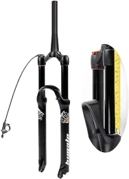 JKAVMPPT Pièces de rechanges JKAVMPPT Fourche Avant à Suspension pneumatique for vélo, Fourche VTT 2627, 529 Pouces, Course 160 mm for XC Offroad, VTT, Cyclisme de Descente (Color : Tapered Line, Size : 29inch)