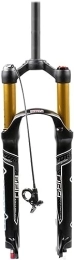 JKAVMPPT Pièces de rechanges JKAVMPPT Fourche à Suspension VTT 26 / 27. 5 / 29 '' 100mm Amortissement de Voyage régler VTT Fourche à Air Frein à Disque Fourche Avant à dégagement Rapide (Color : Gold RL, Size : 26'')