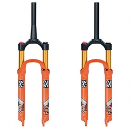 KQBAM Pièces de rechanges KQBAM Mountain Bike Suspension Fork26 27.5 29 Pouces Vélo Ressort Fourche Droite Contrôle Course 100Mm Magnésium Alliage D'Aluminium Ressort Pneumatique VTT Vélo Fourche Montagne