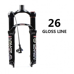 L.BAN Fourches VTT L.BAN Vélo Air Fork 26 ER MTB Mountain Suspension Fork Air Resilience Oil Damping Line Lock for Over SR, F