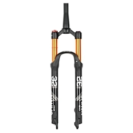 LHHL Pièces de rechanges LHHL 26 / 27, 5 / 29 Pouces Fourche À Suspension VTT Voyage 100mm Fourche en Alliage De Magnésium À Air VTT QR Manuel / Verrouillage Fourches De Vélo Tube Conique (Color : Manual, Size : 29 inch)