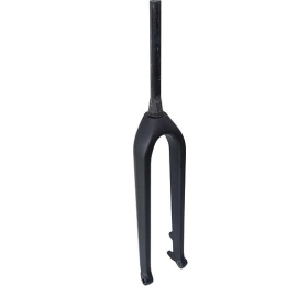 LHHL Pièces de rechanges LHHL Fourche Fibre De Carbone Fourche Rigide VTT 29" Pouces Vélo De Montagne Frein À Disque 15x110mm Axe Traversant Fourche Avant Fourche Vélo 1-1 / 8" Tube Conique