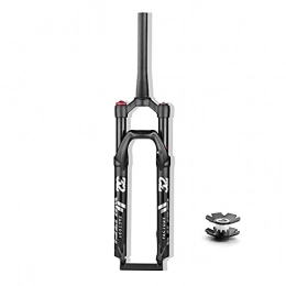 LICHUXIN Pièces de rechanges LICHUXIN Mountain VTT Suspension Fork 26 / 27.5 / 29", VTT Magnésium Alliage Air Fork Fourche Avant Libération Rapide Serrure d'épaule, Essieu de 9mm de 120 mm, pièces de vélo, Tapered Tube, 26