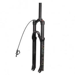 LIMQ Fourches VTT LIMQ 26" 27 5" 29" Fourche De Suspension De Vélo De Montagne De VTT Frein De Disque De Serrure D'alliage D'aluminium à Distance 1-1 / 8 Faisant du Vélo Air Mountain Mountain Bicycle, Black-29inch