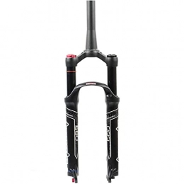 LSQR Pièces de rechanges LSQR VTT Vélo Fourche Fourche À Suspension Vélo Alliage D'aluminium Et Magnésium Amortisseur Vélo Amortissement Réglable Tube Conique 26 / 27.5 / 29 Pouces, B, 27.5in