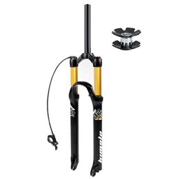 LvTu Pièces de rechanges LvTu Alliage de Magnésium Fourche Avant VTT 26 27, 5 29 Pouces, Pression de L'air Amortisseur avec Fourche à Suspension Fiche D'extension (Color : Remote Lockout, Size : 27.5 inches)