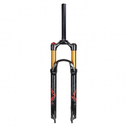 LvTu Pièces de rechanges LvTu Fourche Avant VTT 26 27, 5 29 Pouces Ultraléger Alliage D'aluminium Voyage 120 mm Vélo Suspension Fourches à Air Amortisseur (Color : Straight Manual Lockout, Size : 26 inch)