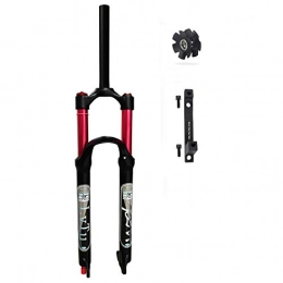 LvTu Pièces de rechanges LvTu Vélo de Montagne Fourche VTT Air 26 27, 5 29 Pouces, Alliage de Magnésium Fourche Suspension 140mm Voyage pour 1.5-2.45" Pneus (Color : Straight Manual Lock Out, Size : 27.5 inch)