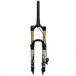 LvTu Pièces de rechanges LvTu Vélo Fourche Avant Suspension Pneumatique VTT 26 27, 5 29 Pouces 140mm Voyage 9mm QR Alliage de Magnésium LVTU-140L-QR-9x100 Fourche VTT (Color : Tapered Remote Lockout, Size : 29 inch)