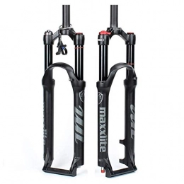 MEILINL Pièces de rechanges MEILINL Fourche Vélo Fourchette Air Suspension Fork Fourchette Air pour Vélo 26" 27, 5" 29" Tuyau Droit Épaule Contrôle pour Mountain Bike VTT City Roues Route Trekking, 27.5 in