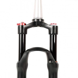 ODDINER Pièces de rechanges ODDINER Fourches de Suspension Essieu Avant Noir intérieur Tube épaule contrôle Fourche VTT en Aluminium-magnésium en Alliage d'amortisseur pneumatique de la Fourche Avant Bike Air Fat Fork