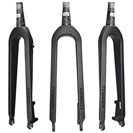 Peldnyoi Pièces de rechanges Peldnyoi Fourche de vélo de Montagne en Fibre de Carbone Fourche Conique Fork Fork VTT Fourche à vélos VTT 26 / 27.5 / 29 Accessoires ER Pouce, Black-27.5inch