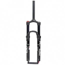 RTYUIO Pièces de rechanges RTYUIO Fourche à Suspension VTT 26, 1-1 / 8 '' Alliage de magnésium léger VTT Tube Droit Fourche à gaz Contrôle de l'épaule Balck 1830g (B 29inch)