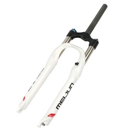 SJHFG Pièces de rechanges SJHFG VTT Fourche À Suspension, Air Suspension Fork Fourchette Air pour Vélo Fourches de Suspension de Vélo pour Accessoires de Vélo (Color : White)