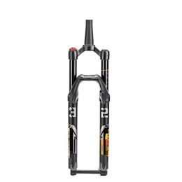 SMANNI Pièces de rechanges SMANNI Fourche à Suspension de vélo 26 / 27.5 / 29in réglage du Rebond Fourche à Air Droite / Conique 140mm Fourche de vélo pièces VTT (Color : Straight-27.5)