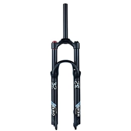 Auoiuoy Pièces de rechanges Suspension Fourche VTT 26 27.5 29 Pouces Vélo de Montagne Vélo Avant Fourche Avant Ultralight Alliage d'aluminium Avant Fork MTB Voyage 120mm PM Frein à Disque, A-26inch