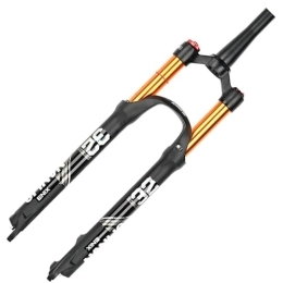 TS TAC-SKY Pièces de rechanges TS TAC-SKY Fourche VTT 29 27.5 Pouces Fourche À Suspension Pneumatique Solo Fourche De VTT en Alliage De Magnésium Tube Droit / Tube Conique (Color : 29 Tapered Manual)