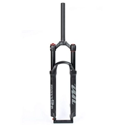 TYXTYX Fourches VTT TYXTYX Fourches de vélo Suspension VTT 27, 5 / 29 Pouces, Fourche à air de vélo de Descente ultralégère de Voyage de 120 mm 9 mm QR Noir