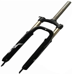 TYXTYX Fourches VTT TYXTYX Suspension Fork VTT Fourche Avant 26inch Lightweight VTT Suspension vélos Amortisseur Fourches Rebond Ajuster Tube Droit Double épaule Voyage Contrôle: 80mm Ultraléger Gas Shock Absorber