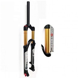 TYXTYX Fourches VTT TYXTYX Voyage 130mm VTT Fourche à Suspension pneumatique 26 / 27, 5 / 29 Pouces, Rebound Adjust 1-1 / 8"Ultralight 9mm QR Mountain Bike Fourches Avant (Couleur: Verrouillage Manuel Droit, Taille: 2