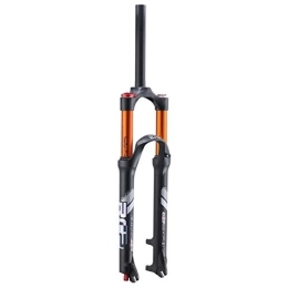 TYXTYX Fourches VTT TYXTYX VTT Air Fork 26 27, 5 Pouces, Fourche Avant de vélo, Droit 1-1 / 8", Suspension de Verrouillage Manuel, 9 mm QR, Noir pour VTT