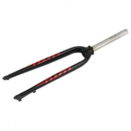 VHHV Fourches VTT VHHV 26 27, 5 29 Pouces VTT Vélo Universel Fourche Avant, 1-1 / 8" Poids Léger Alliage Convient à Disque 160mm Absorber (Color : Black-Red, Size : 27.5 inch)