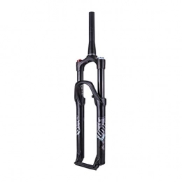 VHHV Fourches VTT VHHV 26" 27, 5 Pouces Alliage de Magnésium VTT Vélo Fourche à Suspension, 1-1 / 8" Haute Résistance Voyage: 120 mm Fourches Air - Noir Absorber (Size : 27.5 inch)