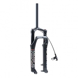 VHHV Fourches VTT VHHV 26" VTT Neige Plage Fourche à Suspension Vélo Montagne Fourches Air 1-1 / 8" Alliage D'aluminium Verrouillage à Distance Voyage: 125mm - Noir Absorber