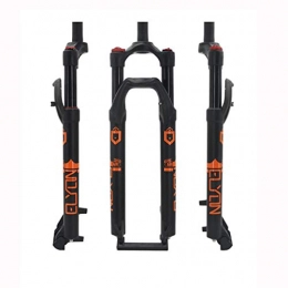 VHHV Fourches VTT VHHV Amortisseur Avant Fork MTB 27, 5 / 29 Pouces, Alliage de Magnésium Suspension Droite Fork QR 9mm Lockout Manuel Absorber (Color : Black, Size : 29)