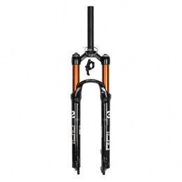 VHHV Fourches VTT VHHV Fourche Velo 26 / 27.5 / 29 Pouces Verrouillage à Distance Alliage Fourches Air VTT Absorber (Color : Straight Tube, Size : 26 inch)