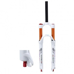 VHHV Fourches VTT VHHV Fourche Vélo 26 Pouces VTT, Fourches Suspension 27, 5 Pouces 1-1 / 8 Alliage Amortisseur Blanc Absorber (Size : 26 inches)