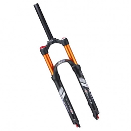 VHHV Fourches VTT VHHV Fourche Vélo VTT 26 27.5 Pouces 1-1 / 8" Fourches Velo Suspension Alliage Léger 120 Mm Voyage Système d'air - Noir Absorber (Size : 27.5 inch)