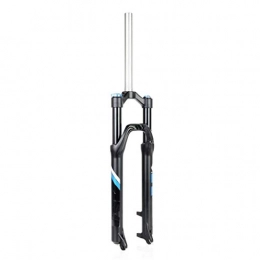 VHHV Pièces de rechanges VHHV Vlo de Montagne Fourche Suspension 26" 27.5 Pouces, 1-1 / 8" Alliage Air Fourche Avant VTT Amortisseur pour 160-180 Mm Disque (Color : Blue, Size : 27.5inch)