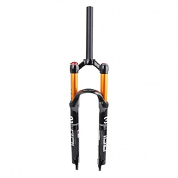 VHHV Fourches VTT VHHV VTT Fourche Suspension 26 27.5 29 Pouces, Voyage 120mm Vlo Alliage Fourche Avant, 1-1 / 8" pour 9mm * 100mm Axis (Color : Straight-Manual Lockout, Size : 27.5 inch)