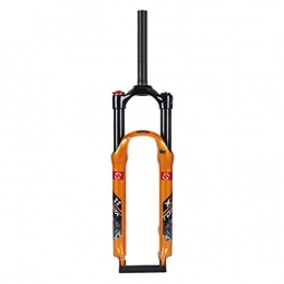 VHHV Fourches VTT VHHV Vélo Fourche à Suspension 26" 27.5" 29" Poids Léger Alliage D'aluminium Fourches Avant Voyage: 120mm - Orange Absorber (Size : 29 inch)