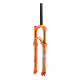 VHHV Fourches VTT VHHV Vélo Fourchette 26 27, 5 Pouces VTT Cyclisme Avant Fourches à Suspension, 1-1 / 8" Poids Léger Alliage de Magnésium Voyage: 120mm Unisexe - 4 Couleurs Absorber (Color : Orange, Size : 26 inch)