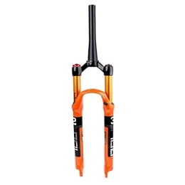 SJHFG Pièces de rechanges VTT Fourche Avant Vélo Alliage Magnésium, 1-1 / 2" Verrouillage Manuel Fourches À Suspension Pression d'air de Suspension de VTT (Size : 29inch)