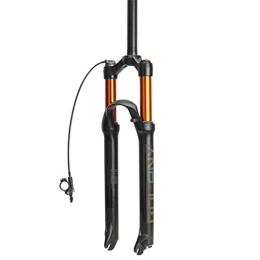 SJHFG Pièces de rechanges VTT Fourche À Suspension, Réglage de L'amortissement Suspension de La Fourche D'amortissement 26 / 27.5 / 29in 100mm de Débattement (Color : Straight Canal-b, Size : 29inch)